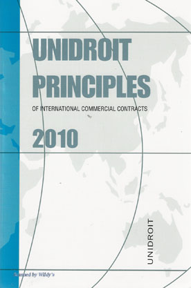 Unidroit principles of international commercial contracts 2010