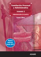 Temario 2 de Tramitación procesal y administrativa. 9788499438467