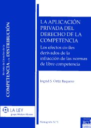 La aplicación privada del Derecho de la competencia. 9788481269185