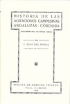 Historia de las agitaciones campesinas andaluzas - Córdoba