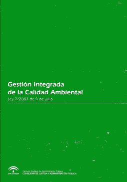 Gestión integrada de la Calidad Ambiental. 9788483334331