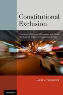 Constitutional exclusion. 9780195369243