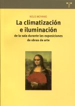 La climatización e iluminación de la sala durante las exposiciones de obras de arte