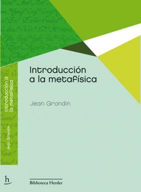 Introducción a la Metafísica. 9788425428418