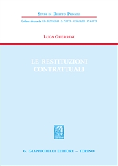 Le restituzioni contrattuali. 9788834827734