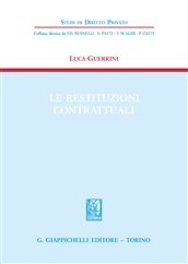 Le restituzioni contrattuali. 9788834827734