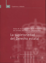 La supletoriedad del Derecho estatal