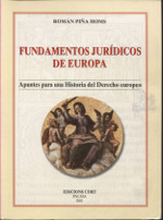 Fundamentos jurídicos de Europa. 9788475355054