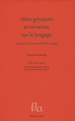 Idées grecques et romaines sur le langage