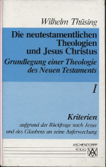 Die neutestamentlichen theologien und Jesus Christus I. 9783402034088