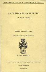 La poética de la lectura en Quevedo. 9780952132219