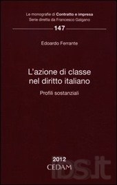 L'azione di classe del diritto italiano