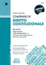 Compendio di Diritto costituzionale. 9788824434706