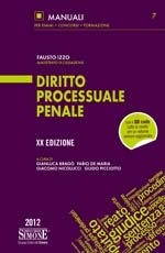 Diritto processuale penale. 9788824434935