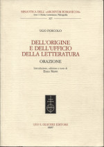 Dell'origine e dell'ufficio della letteratura. 9788822254498