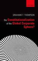 The constitutionalization of the global corporate sphere?. 9780199594832