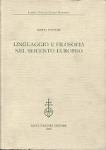 Linguaggio e filosofía nel Seicento europeo. 9788822248572