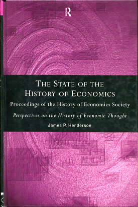 The state of the history of economics