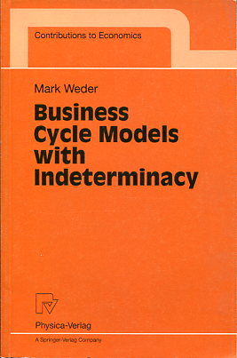 Business cycle models with indeterminacy. 9783790810783