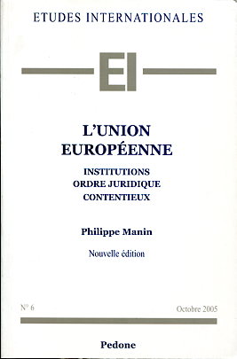 L'union européenne. 9782233004772