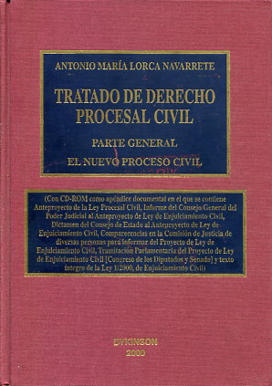 Tratado de Derecho procesal civil. 9788481555936