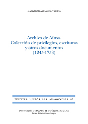 Archivo de Aínsa. 9788499111995