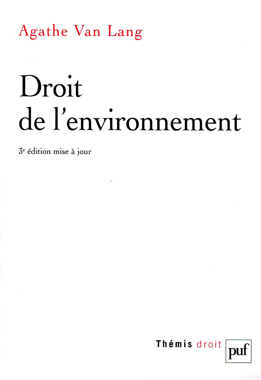 Droit de l'environnement