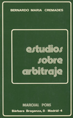 Estudios sobre arbitraje. 9788440041005