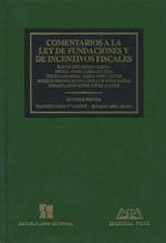 Comentarios a la Ley de Fundaciones y de Incentivos Fiscales. 9788472483088