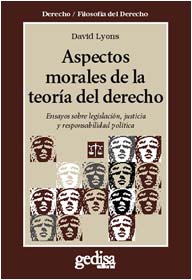 Aspectos morales de la teoría jurídica. 9788474326017