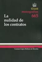 La nulidad de los contratos