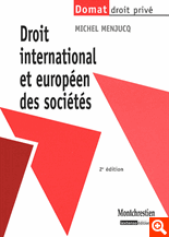Droit international et européen des sociétés. 9782707615589