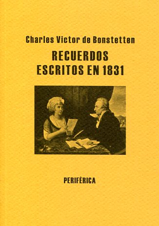 Recuerdos escritos en 1831