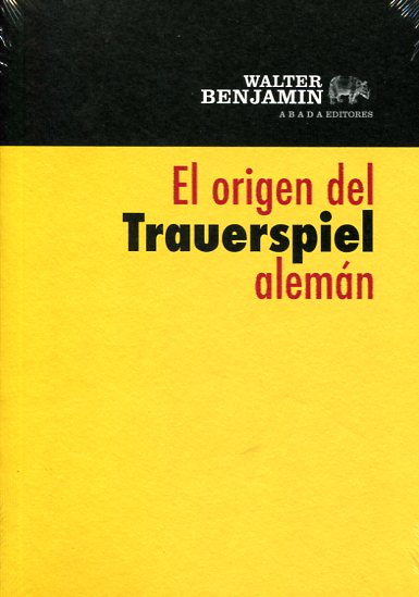 El origen del «Trauerspiel» alemán. 9788415289289