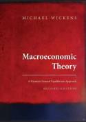 Macroeconomic theory. 9780691152868