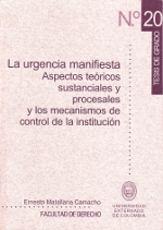 La urgencia manifiesta