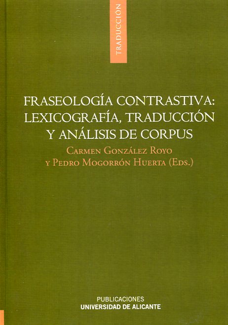 Fraseología contrastiva. 9788497171434