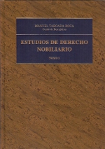 Estudios de Derecho nobiliario. 9788495240385