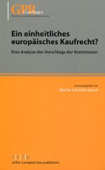 Ein einheitliches europäisches Kaufrecht?. 9783866532137