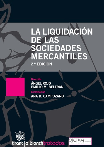 La liquidación de las sociedades mercantiles. 9788490049532