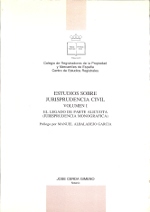 Estudios sobre jurisprudencia Civil I. 9788487262470