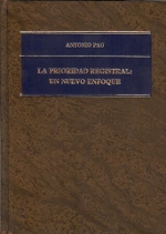 La prioridad registral:. 9788495240996