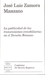 La publicidad de las transmisiones inmobiliarias en el Derecho romano