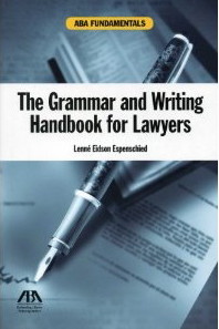 The grammar and writing handbook for lawyers