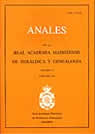 Anales de la Real Academia Matritense de Heráldica y Genealogía. 100679576