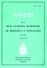 Anales de la Real Academia Matritense de Heráldica y Genealogía. 100679577
