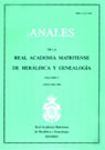 Anales de la Real Academia Matritense de Heráldica y Genealogía