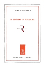 El beneficio de separación. 9788492884421