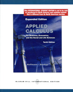 Applied calculus. 9780071311816