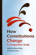 How Constitutions change. 9781849460941